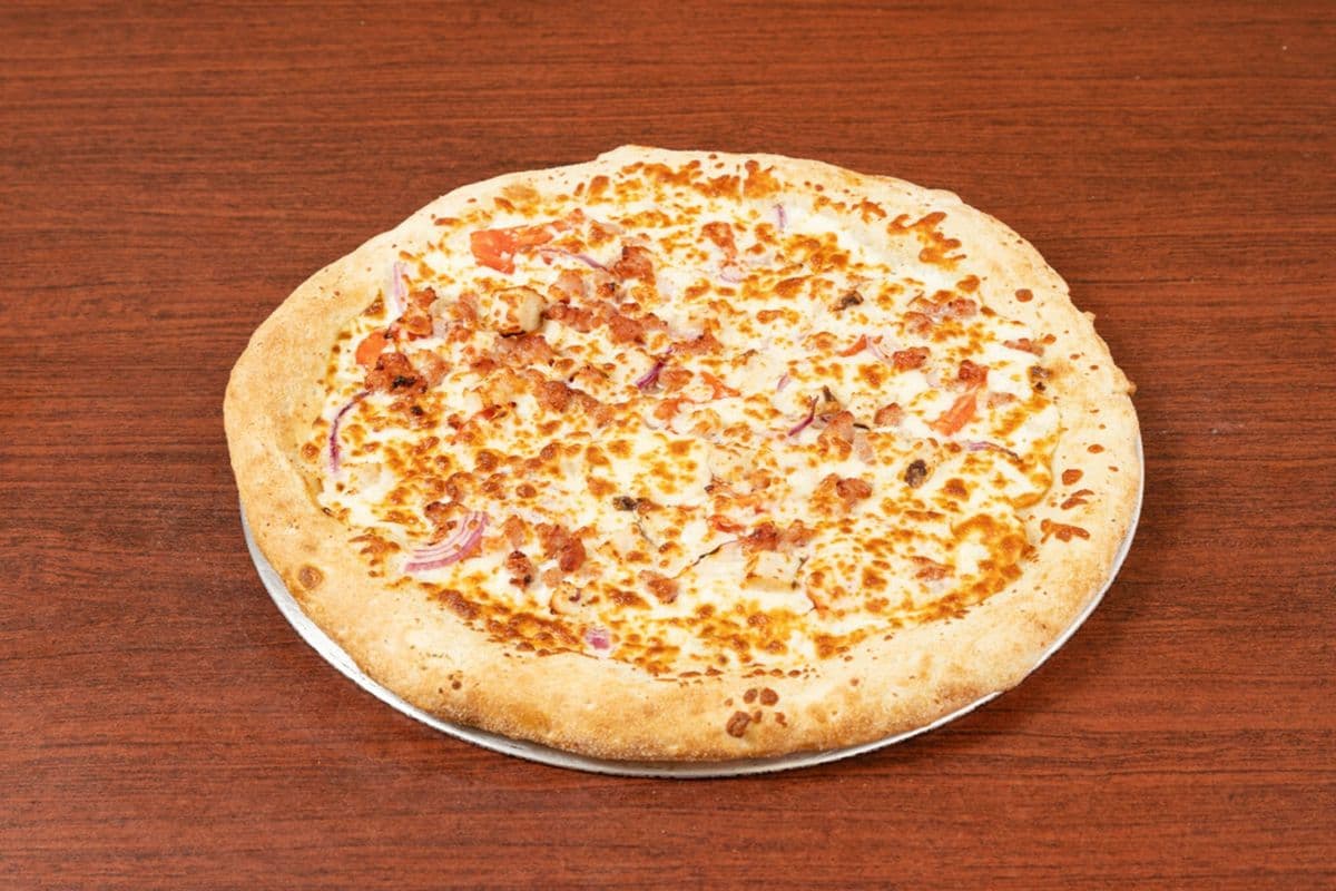 Mega Chicken Bacon Pizza