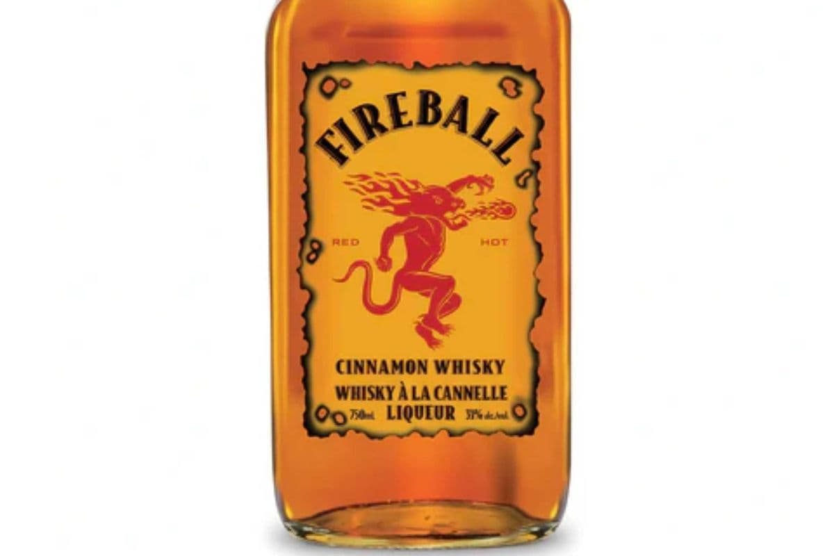 FIREBALL RED HOT WHISKY, CINNAMON (750ML) 33.0% ABV (1 x 750 mL)