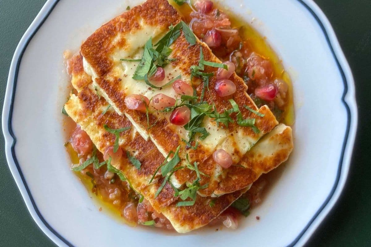 Grilled Halloumi Cheese