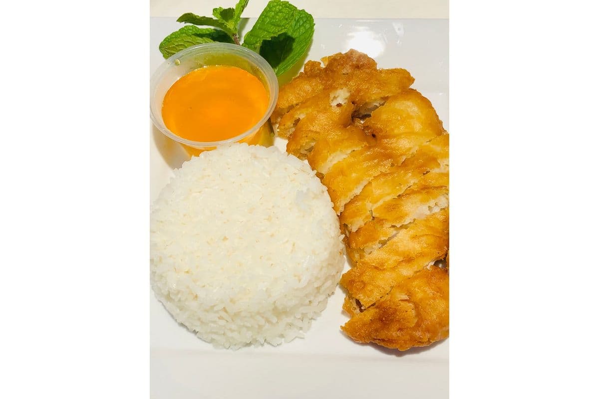 Lemon Chicken with Rice