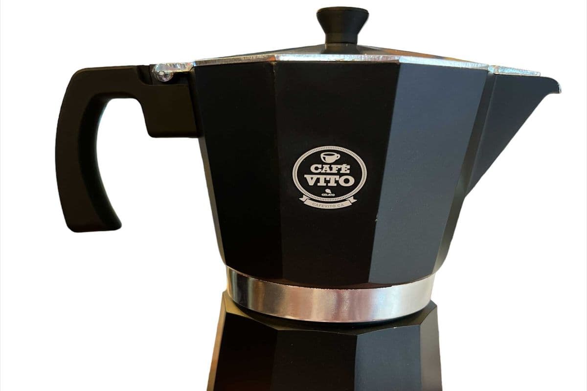 12 Tasse Machine à expresso MILANO pour cuisinière Noir/ 6 cup MILANO Stovetop Espresso Maker Black