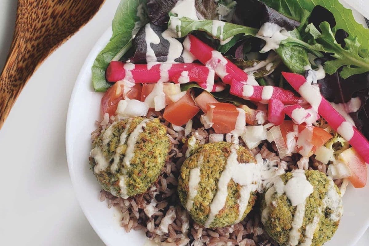 Favalous Falafel Plate