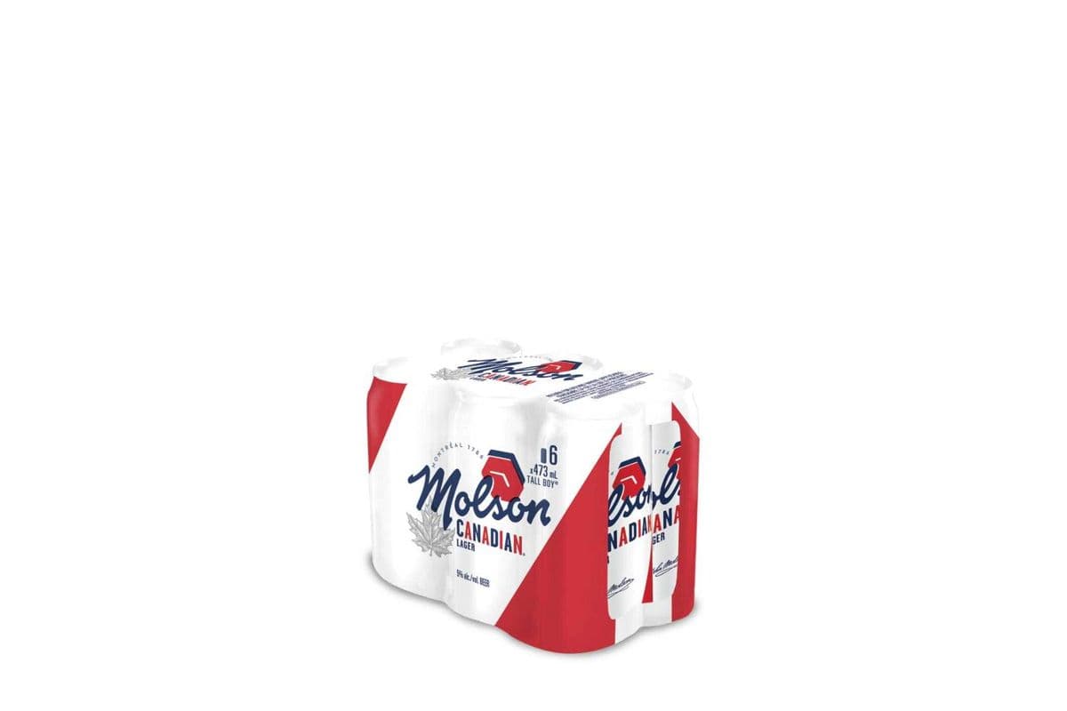 Molson Canadian 6 Pack (1 x 6X473 ml)