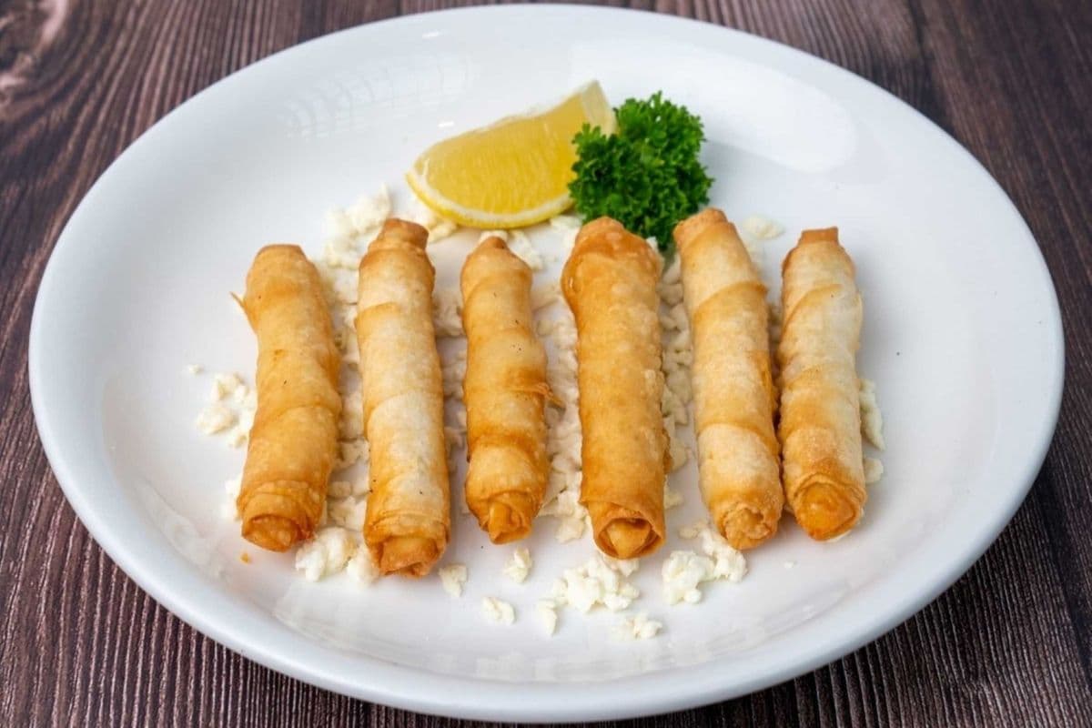 Crispy Feta Rolls (6 pcs)