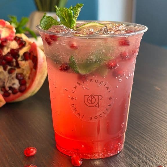 Pomogrenate Virgin Mojito
