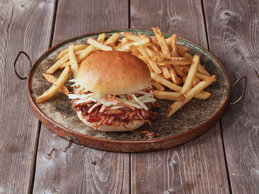 Smoked Pulled Pork Sandwich