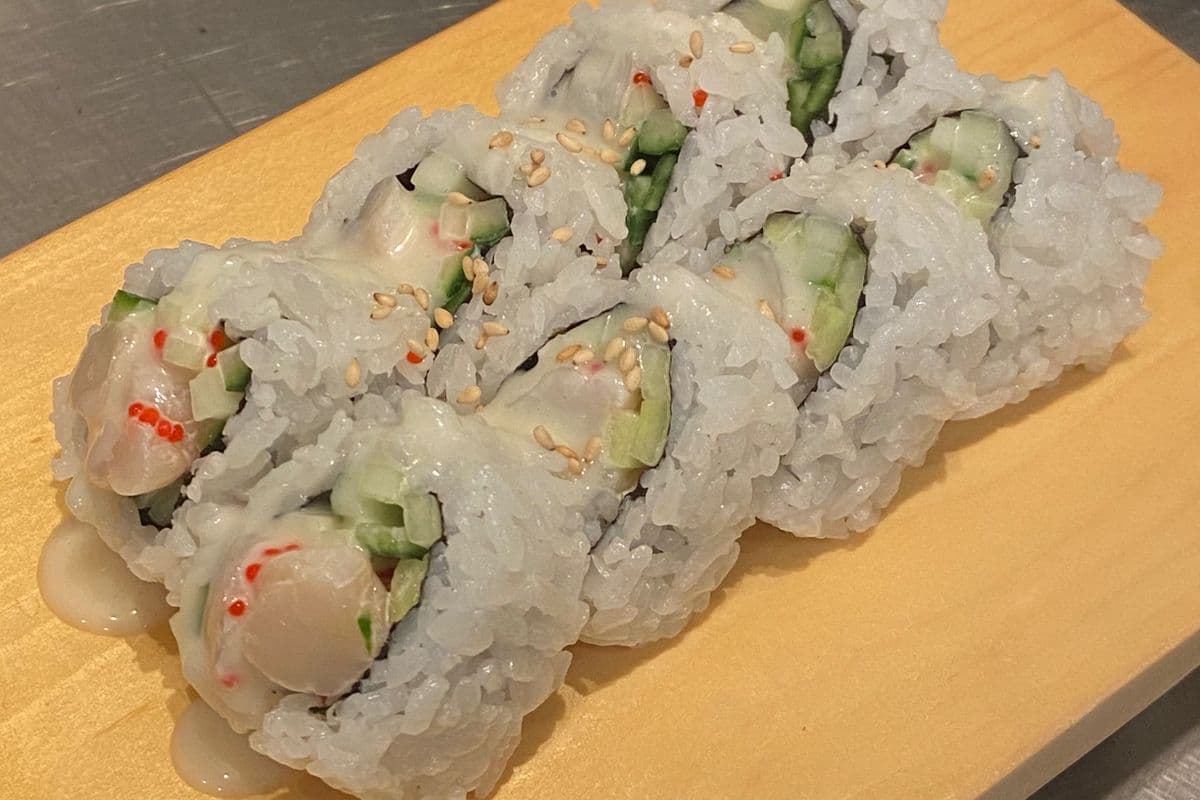 Chopped Scalllop Roll