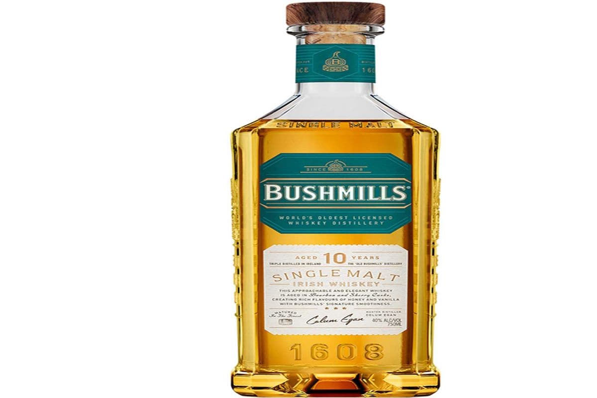 131870. BUSHMILLS SINGLE MALT WHISKEY - 10YR (1 x 750ML)
