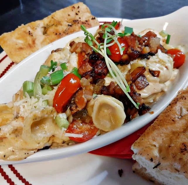 Chicken Orecchiette Carbonara