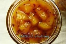 Cumin and Ginger Mango Chutney