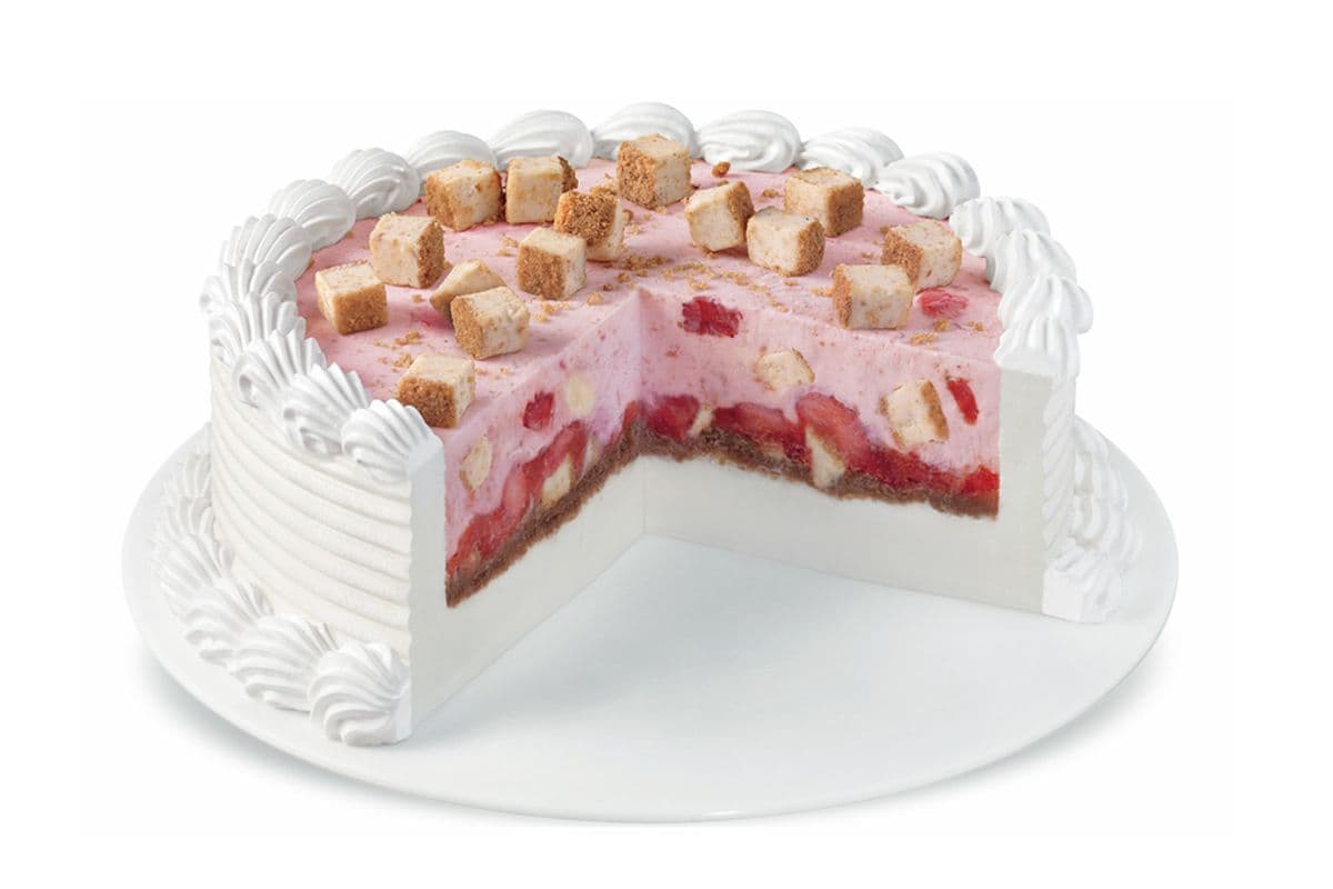 8" New York Strawberry Cheesecake Blizzard® Cake