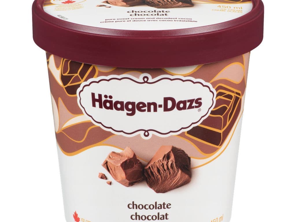 Haagen Dazs Chocolate Ice Cream 450ml