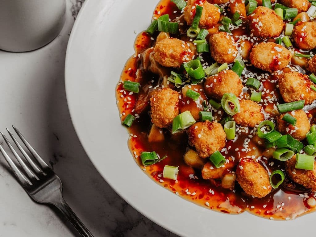 Poutine Poulet Thai / Thai Chicken Poutine