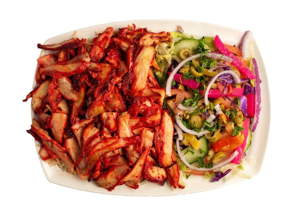 Tandoori  Chicken Shawarma Plate