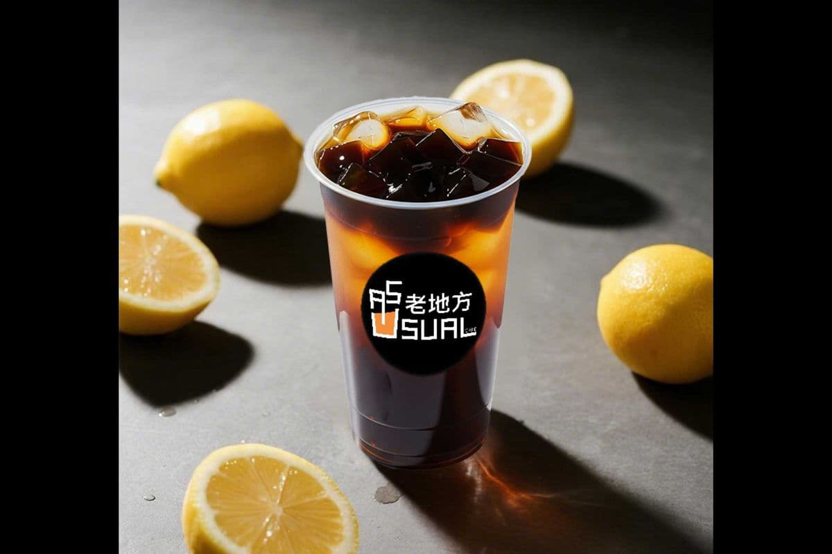 Brown Sugar Lemonade with Pearls / 黑糖珍珠檸檬汁