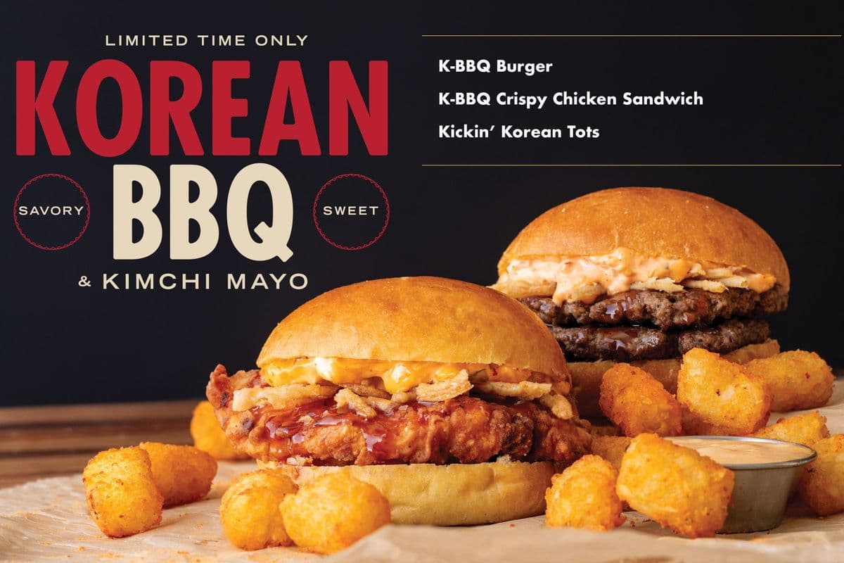 K-BBQ Burger Combo