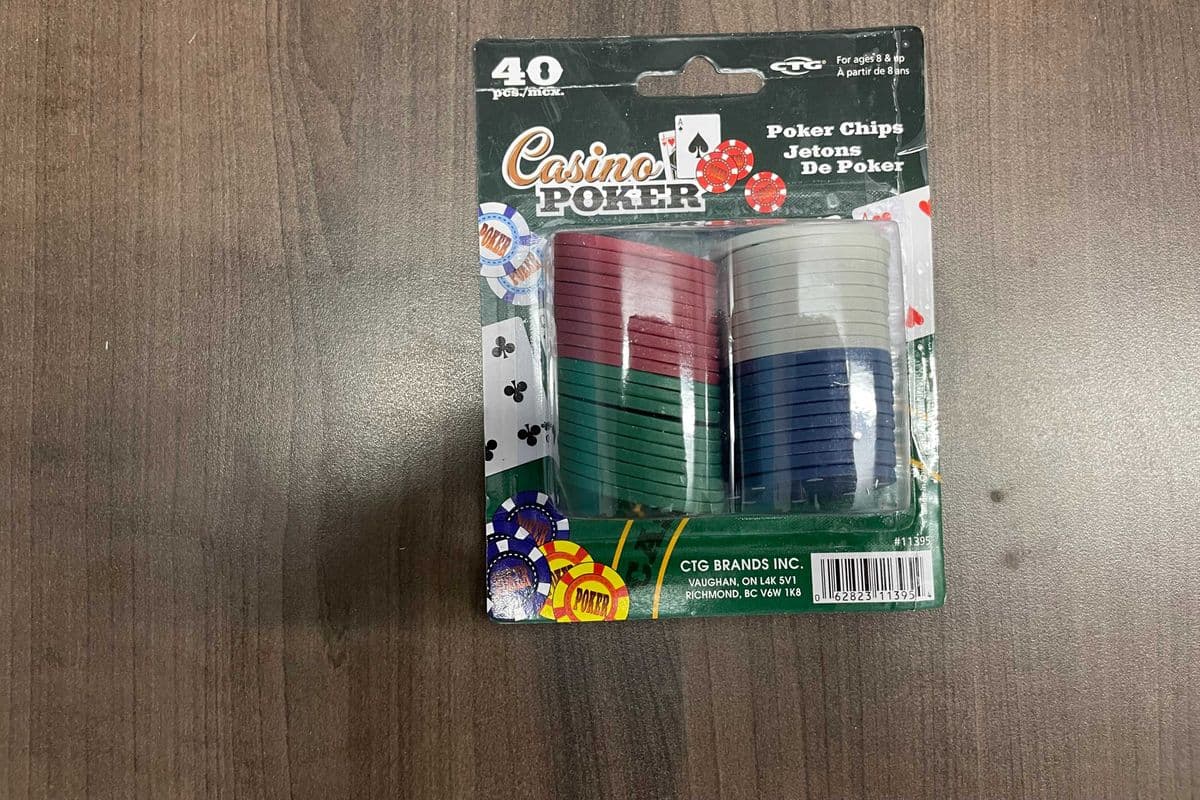 Casino Poker Chips 40pk