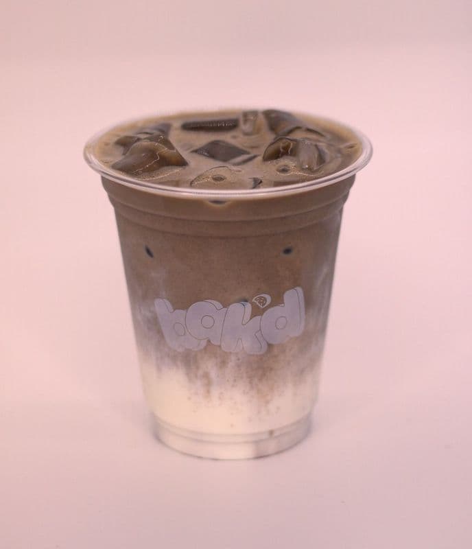 Iced Hojicha Latte