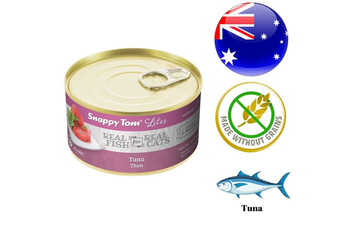 Snappy Tom - Lites Tuna Canned Cat Food - 3 Oz