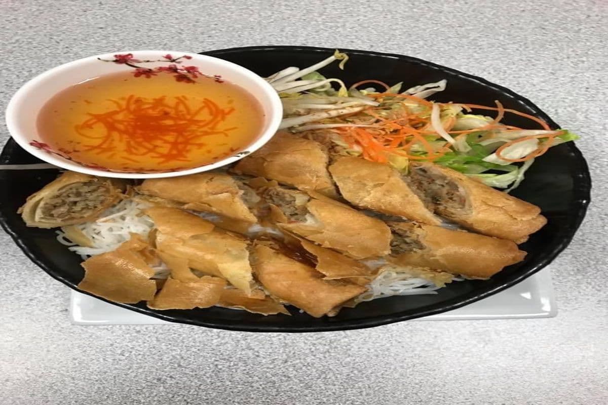 Spring Roll on Vermicelli