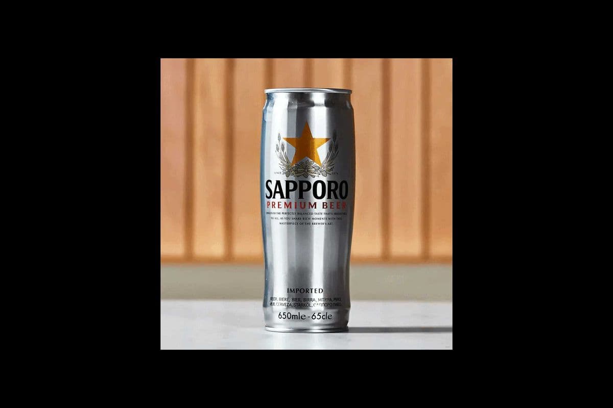 SAPPORO PREMIUM - 650 ML CAN (1 x 650 ML) (1 x 650 ML)