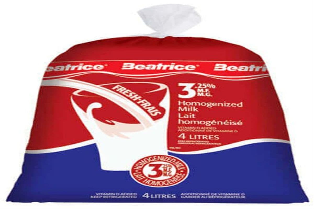 Beatrice Milk Homo 3.25% (4L)
