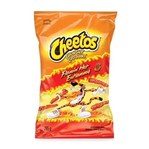 Cheetos Crunchy Flamin' Hot 285g (was $7.79)