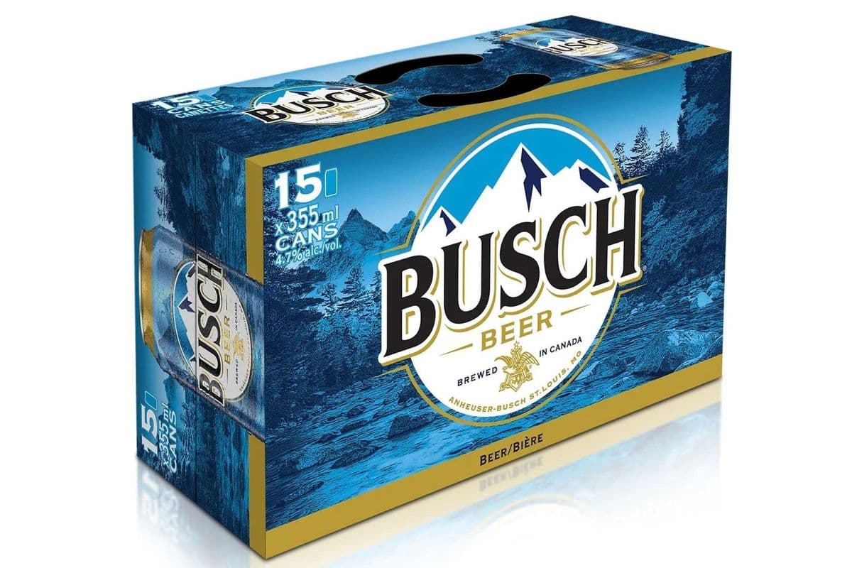 Busch Biere Beer (15 x 355 ml) (1 x 355 ml)
