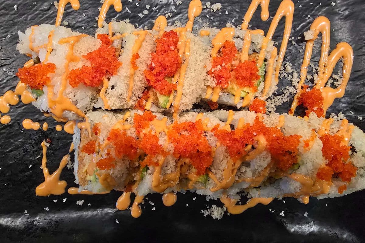 Crispy Spicy Salmon Roll