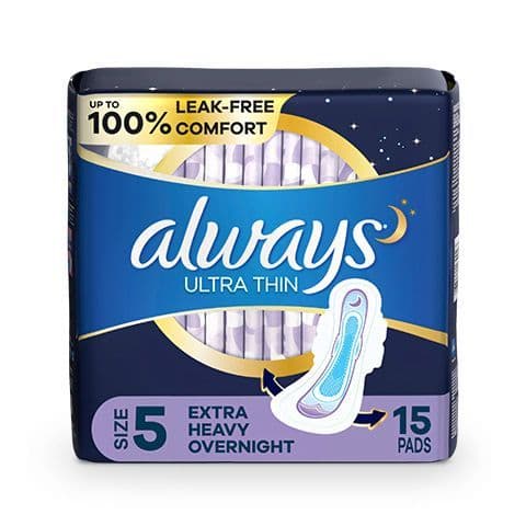 Always Overnight UltraThin Wngs -15 count