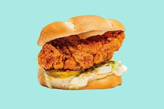 Nashville Hot Chicken Tender Sandwich Combo