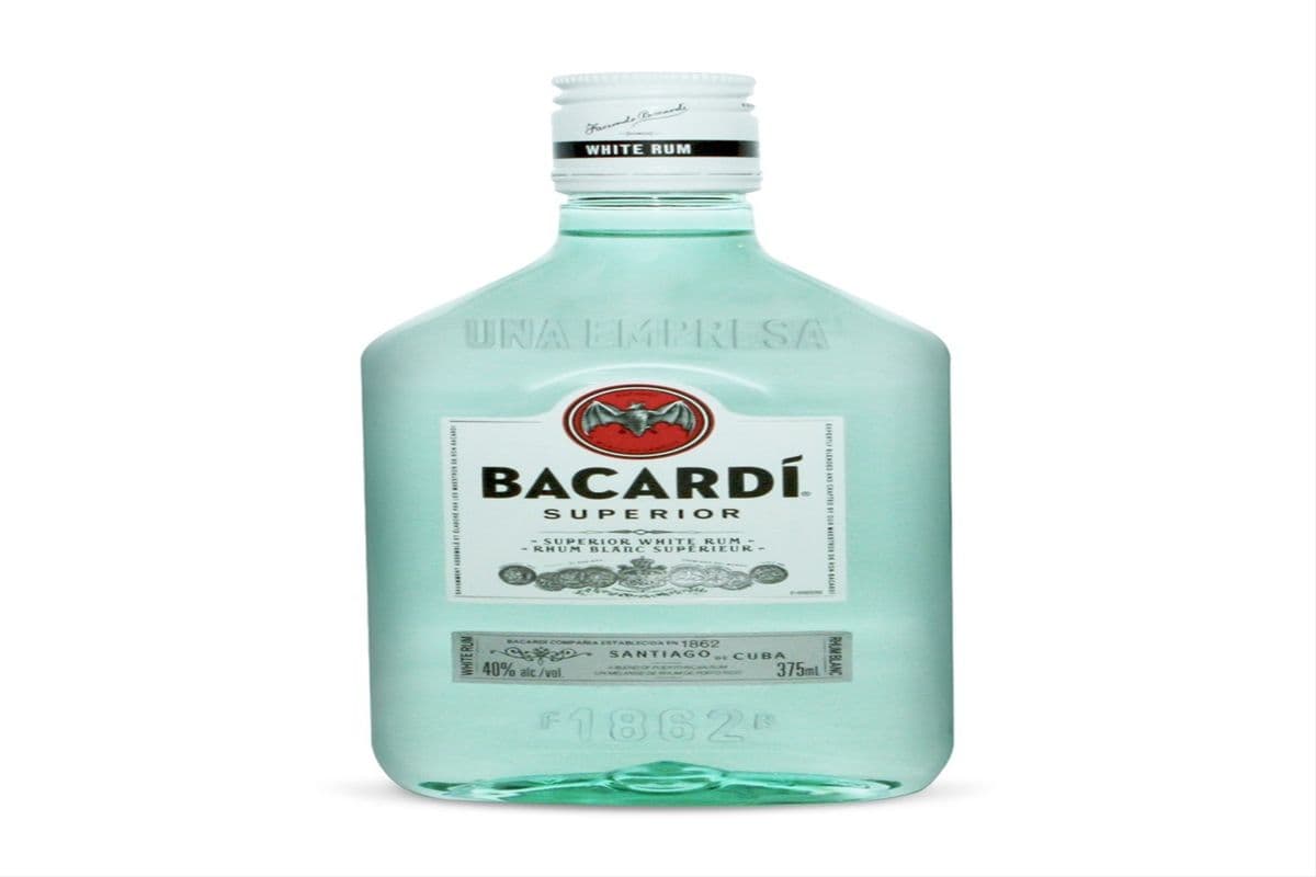 Bacardi White Rum (1 x 375ml)