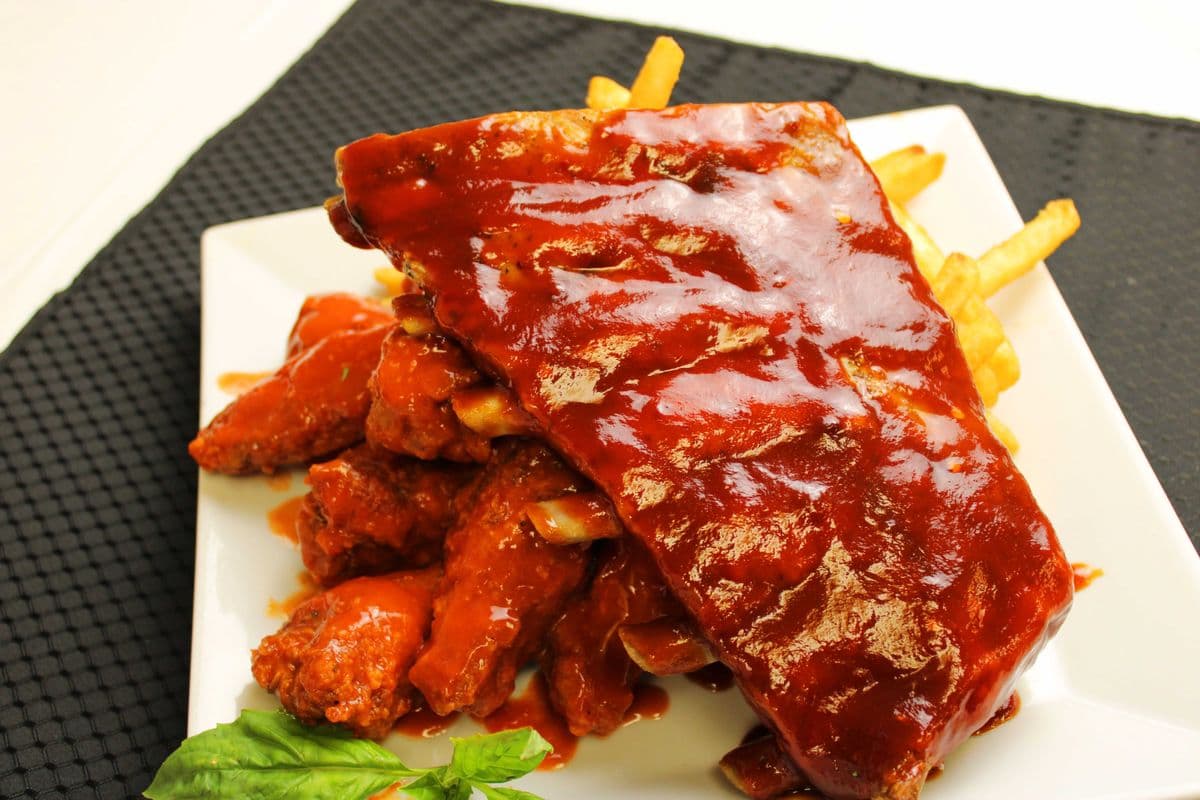 Whisky BBQ Ribs and Wings