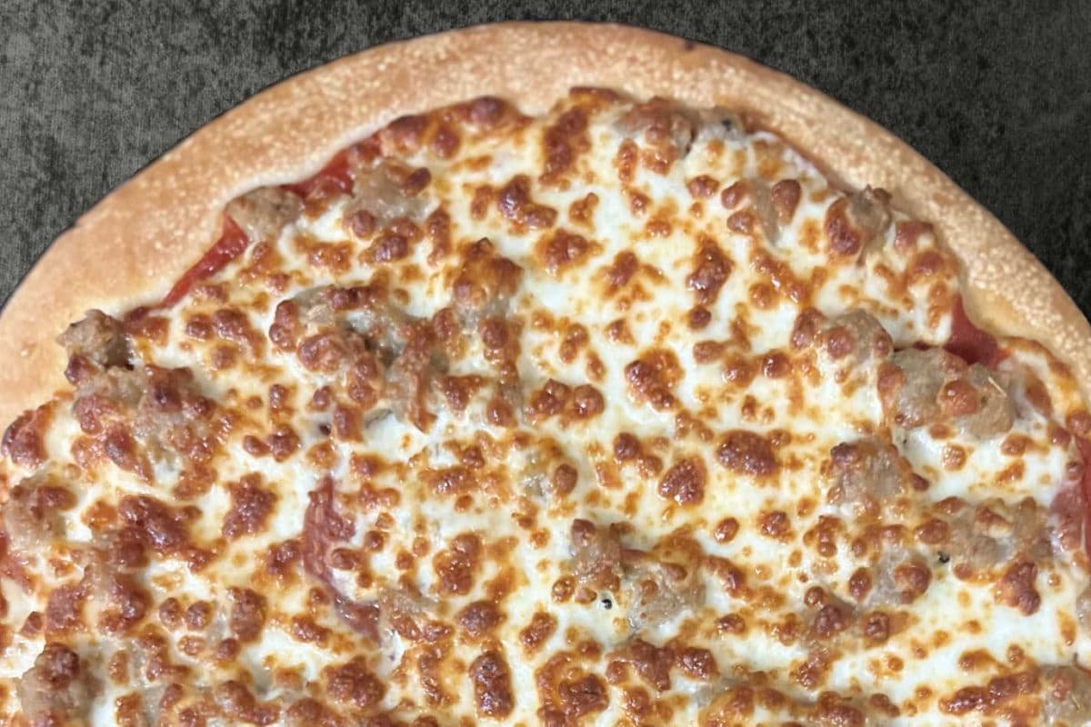 Large Pepperoni Sausage Pizza