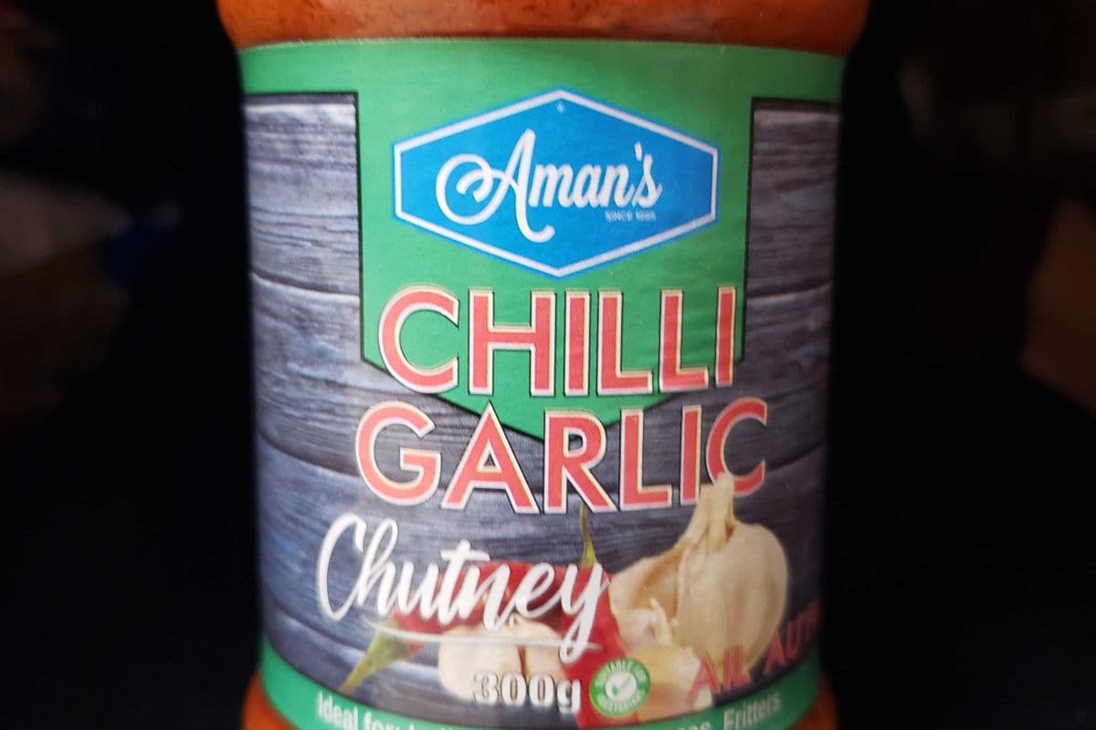 Out of stock-Aman's Chilli Garlic Chutney (300g)