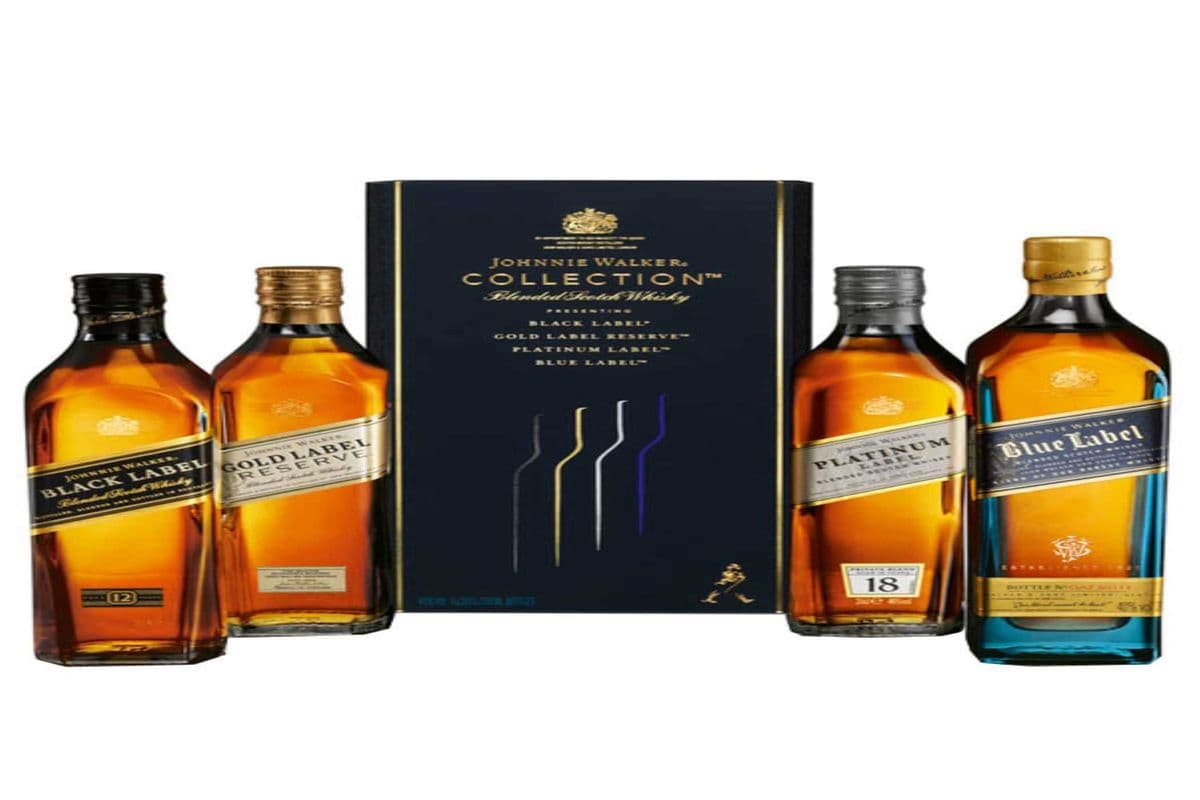 Johnnie Walker Gift pack (4 x 200 ml)