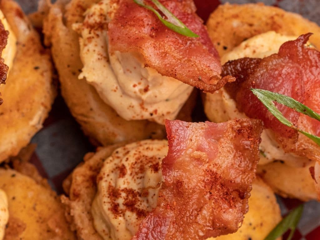 Deep Fried-Deviled Eggs