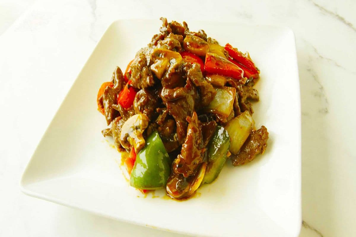 Beef with Black Bean Sauce 豉椒牛肉