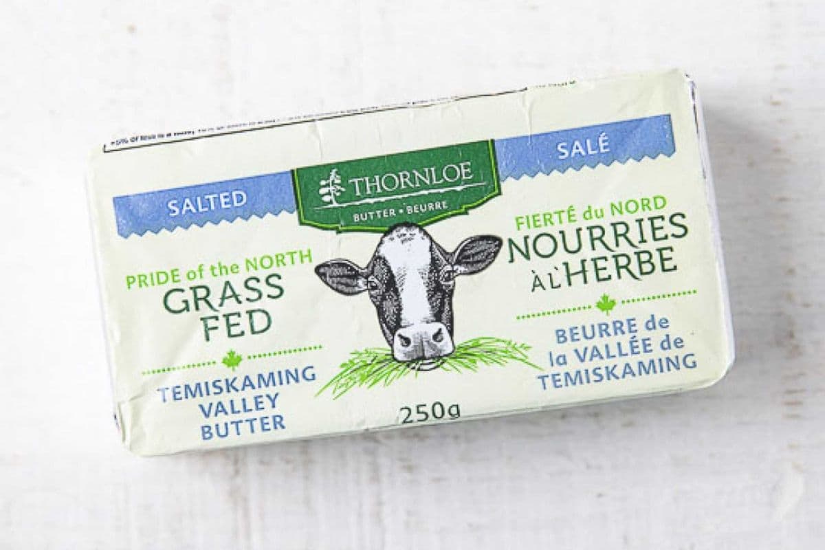 Thornloe Salted Grass Fed Butter