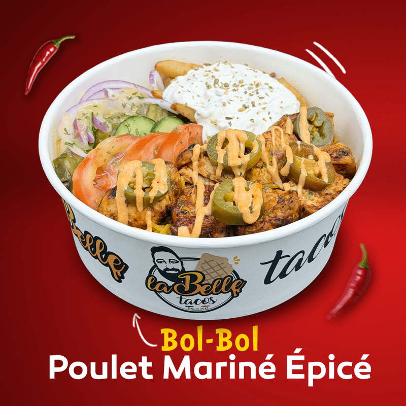 Fiesta Bol-Bol - Poulet Mariné Épicé / Fiesta Bol-Bol - Spicy Marinated Chicken
