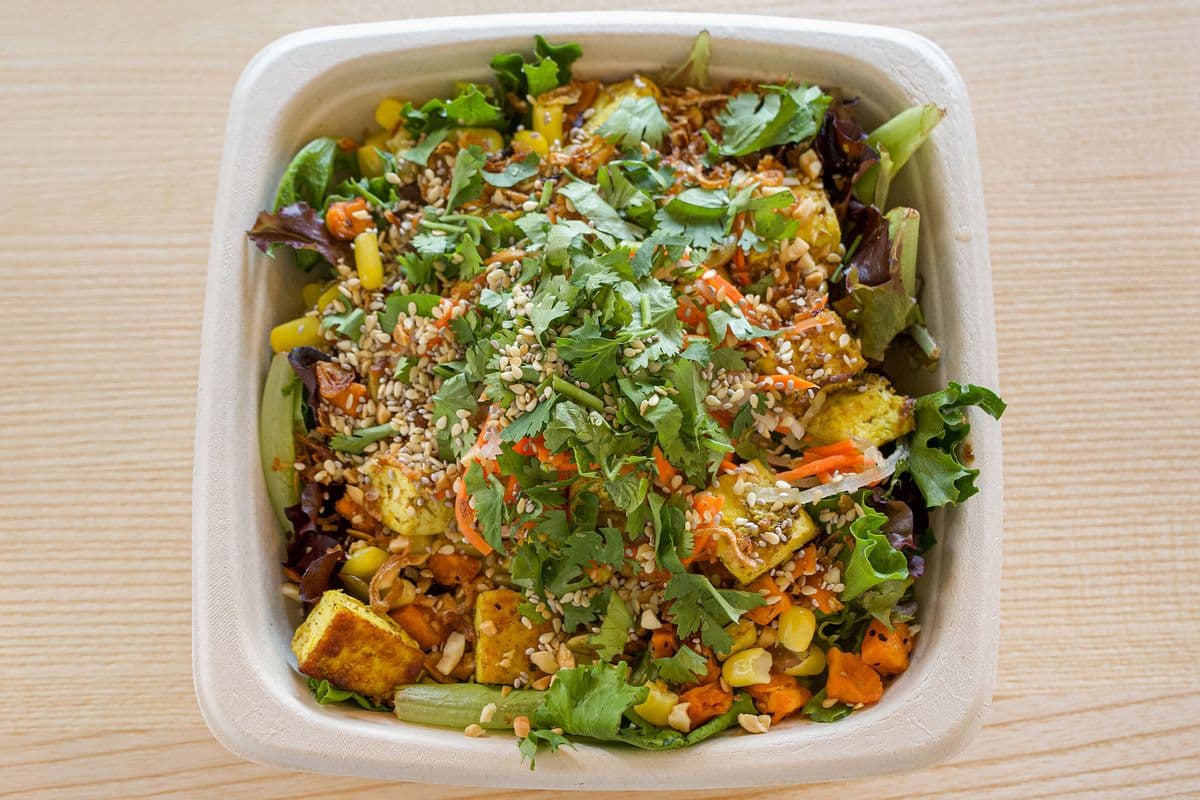 Coconut Curry Tofu Box