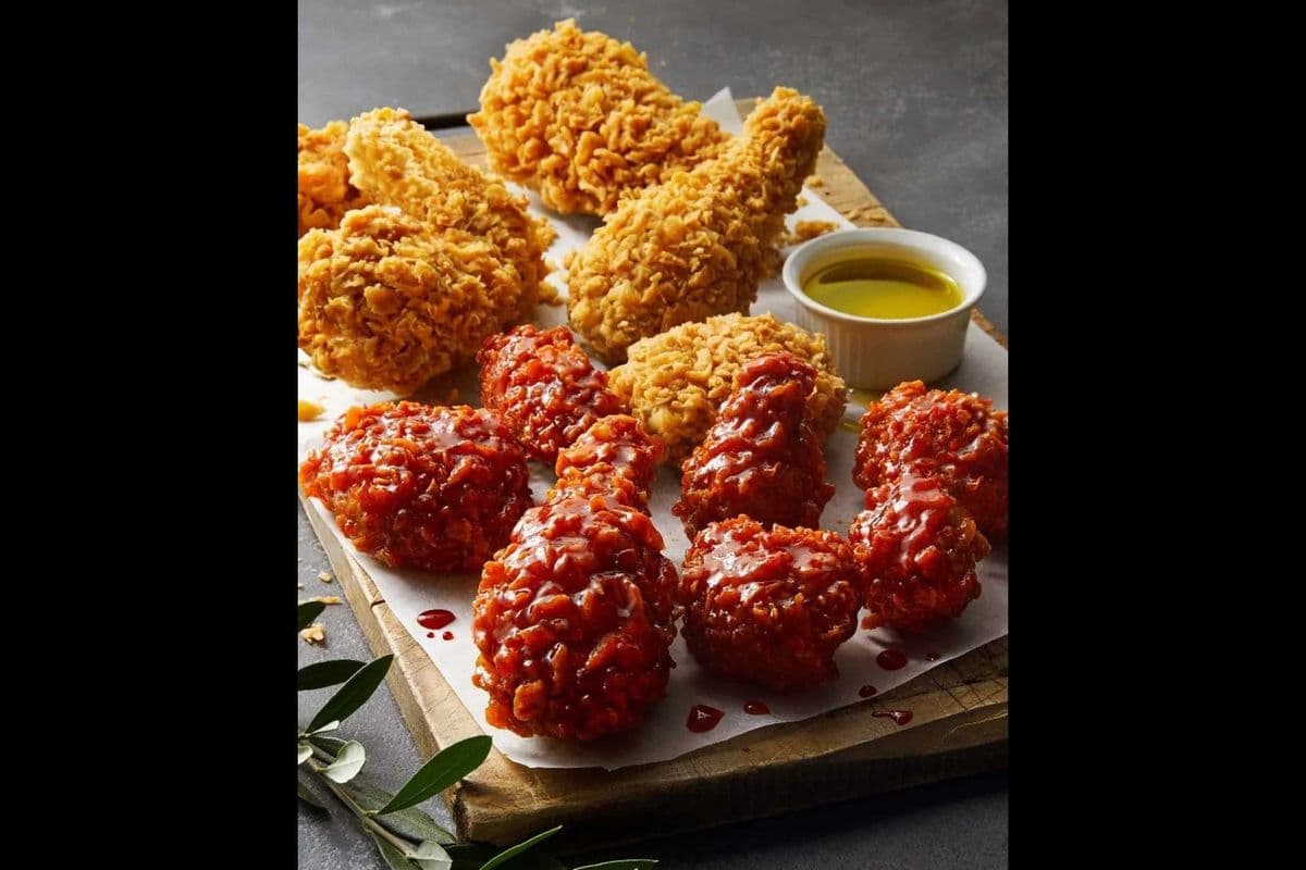 Breaded Bone-In (Golden Crispy) Chicken Wings