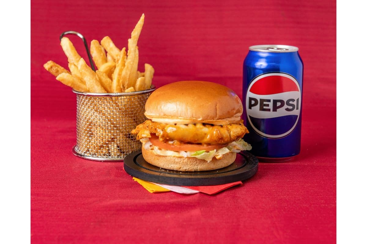 Spicy Roasted Chicken Sandwich Meal