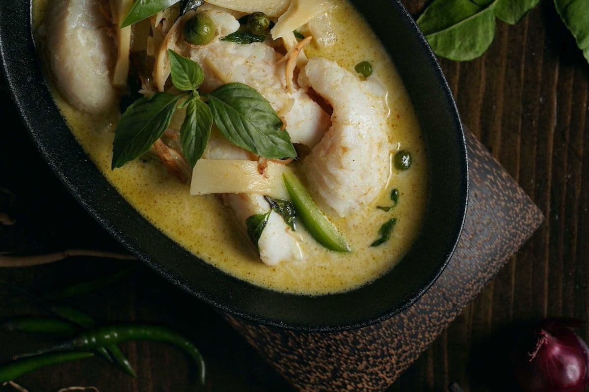Fish Green Curry