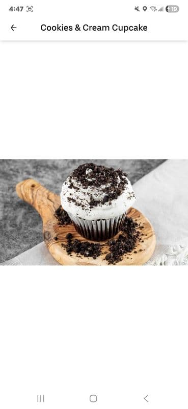 6-Pack Cookies & Cream Cupcake