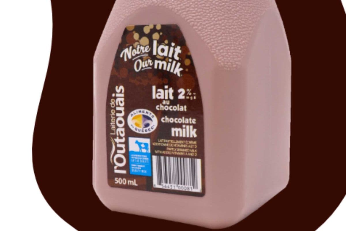 2% Chocolate Milk from Laiterie de l’Outaouais (500mL)