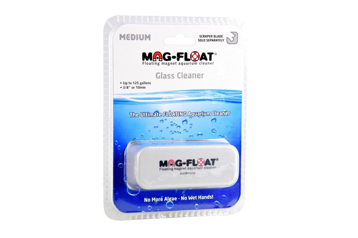 Gulfstream Tropical Mag-Float Floating Glass Aquarium Cleaner - Medium
