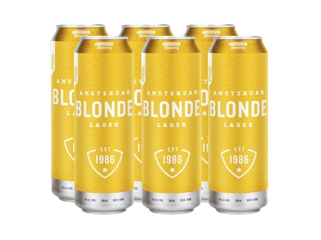 Amsterdam Blonde, 6pk 568ml beer (5% ABV)