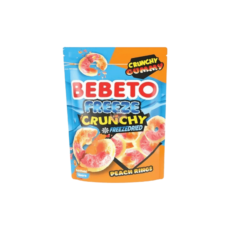 Peach Rings Bebeto Freeze Dried Halal – Turkey (85g)