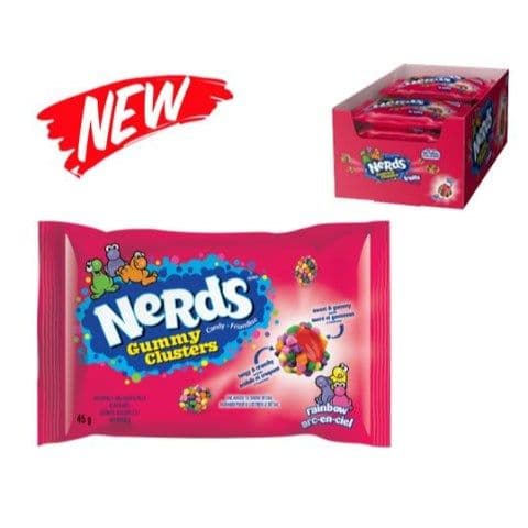 Nerds Gummy Cluster Rainbow 45g